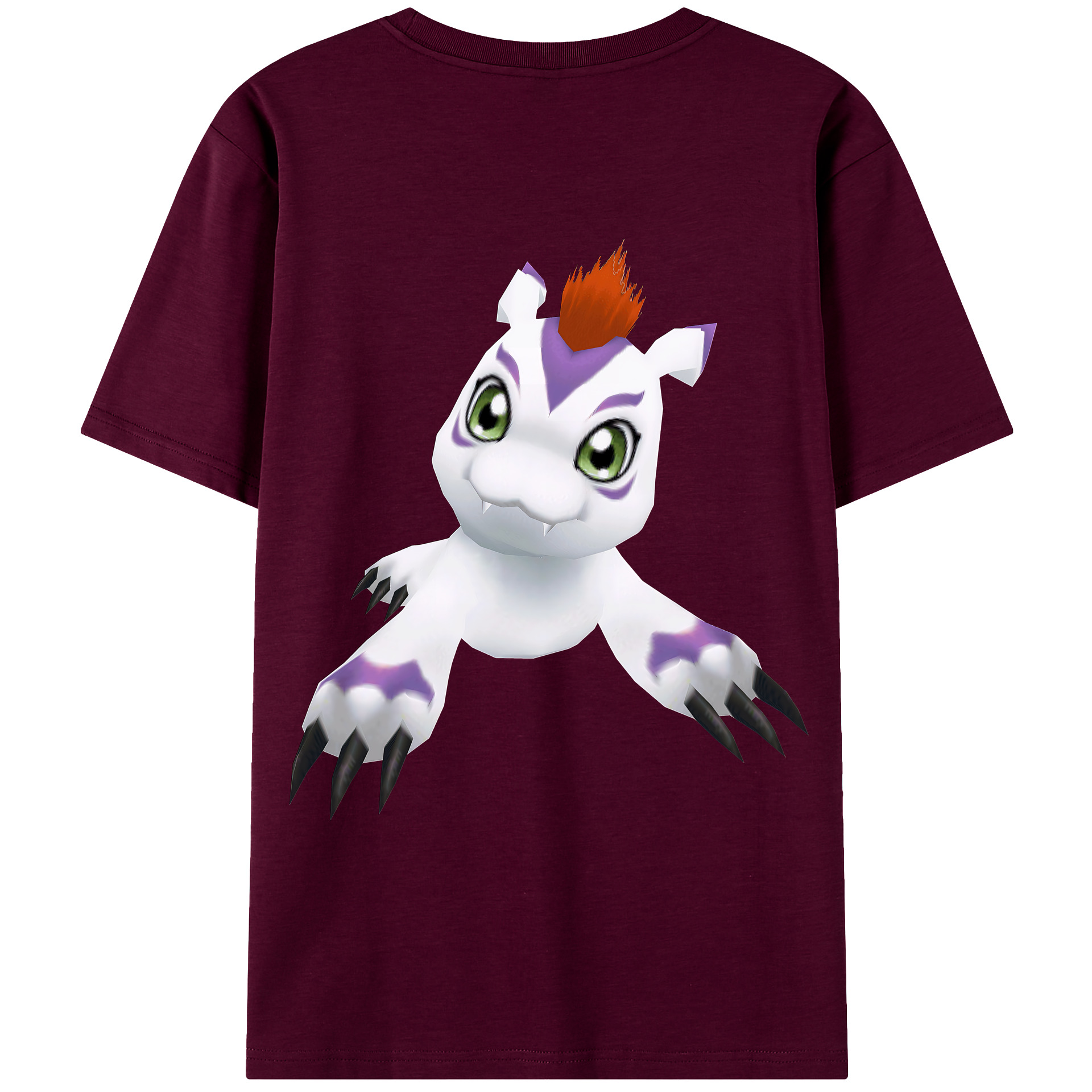 （画像用） Digimon デジタルモンスター/デジモン レディース半袖Tシャツ(バックプリント)